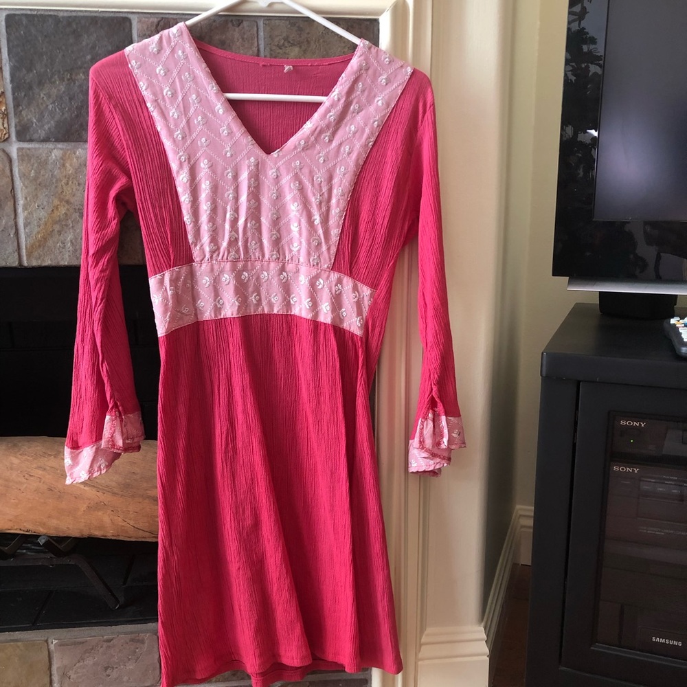 Pink dress